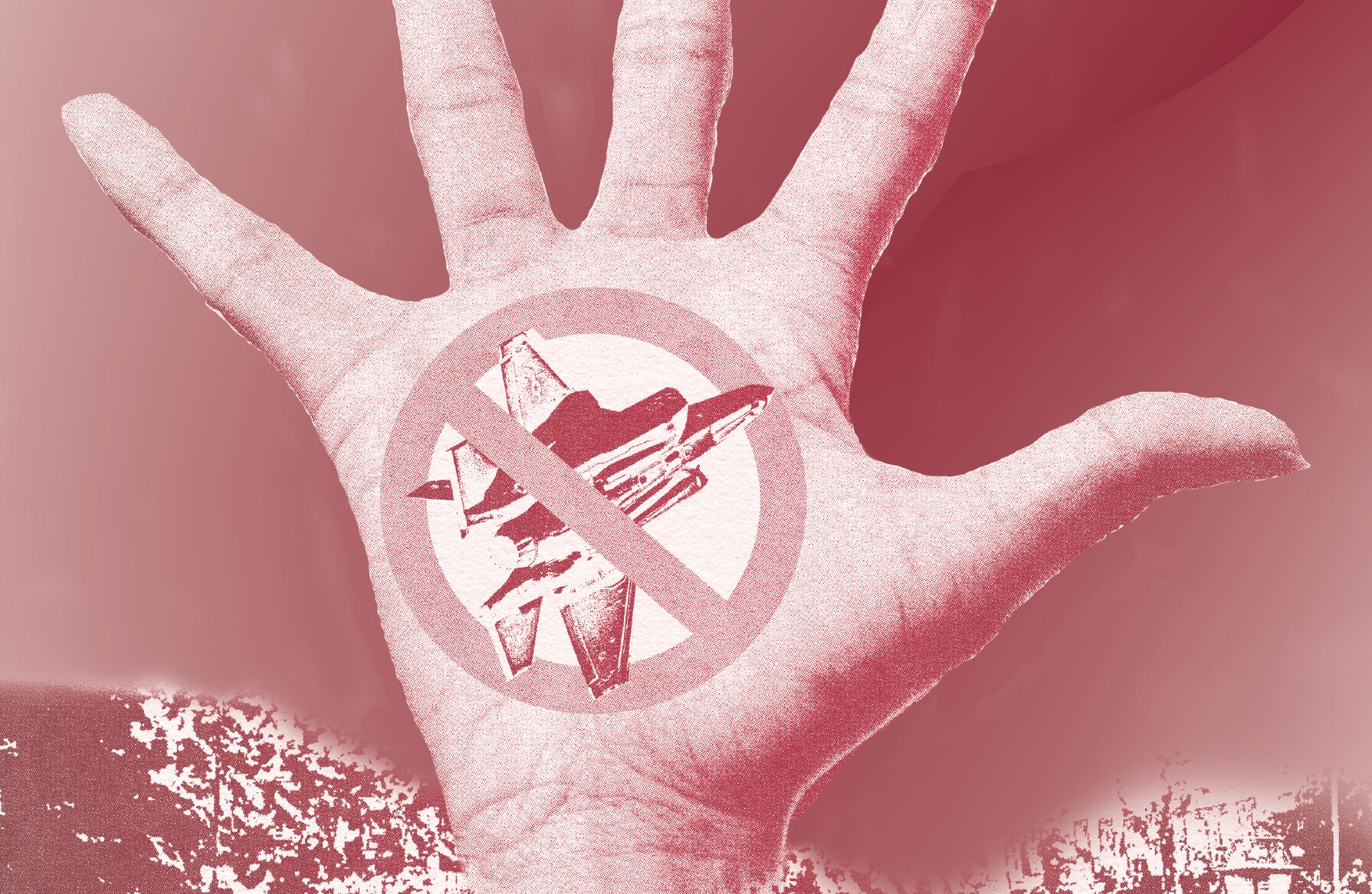 Stop de wereldwijde wapenwedloop – Stoppons la course mondiale aux armements